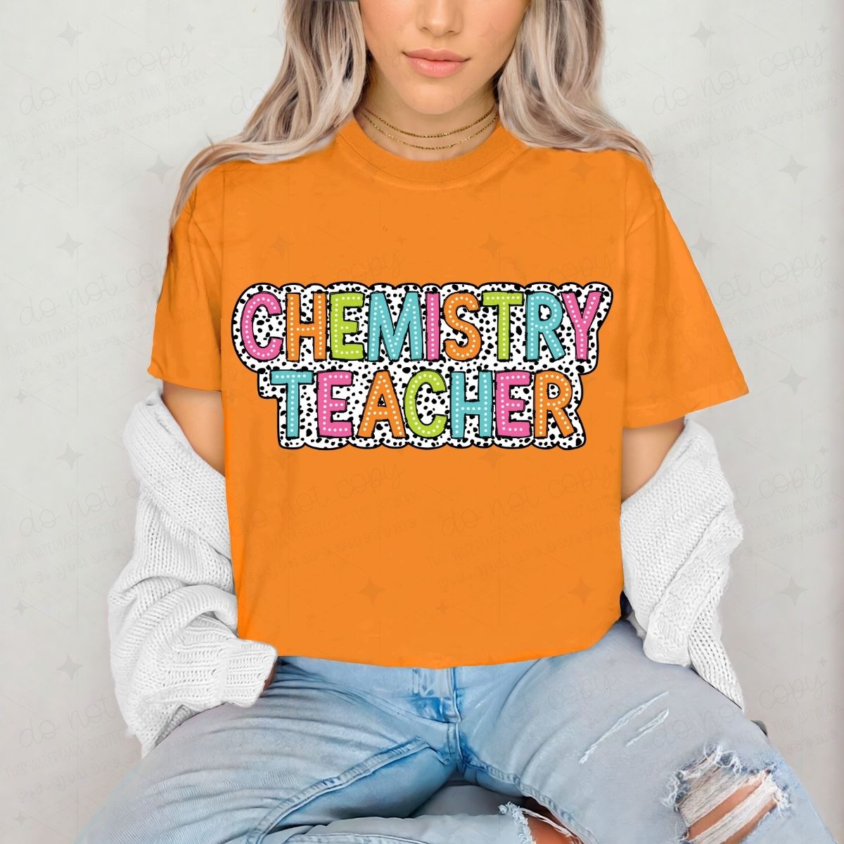 CHEMISTRY TEACHER - DTF TRANSFER