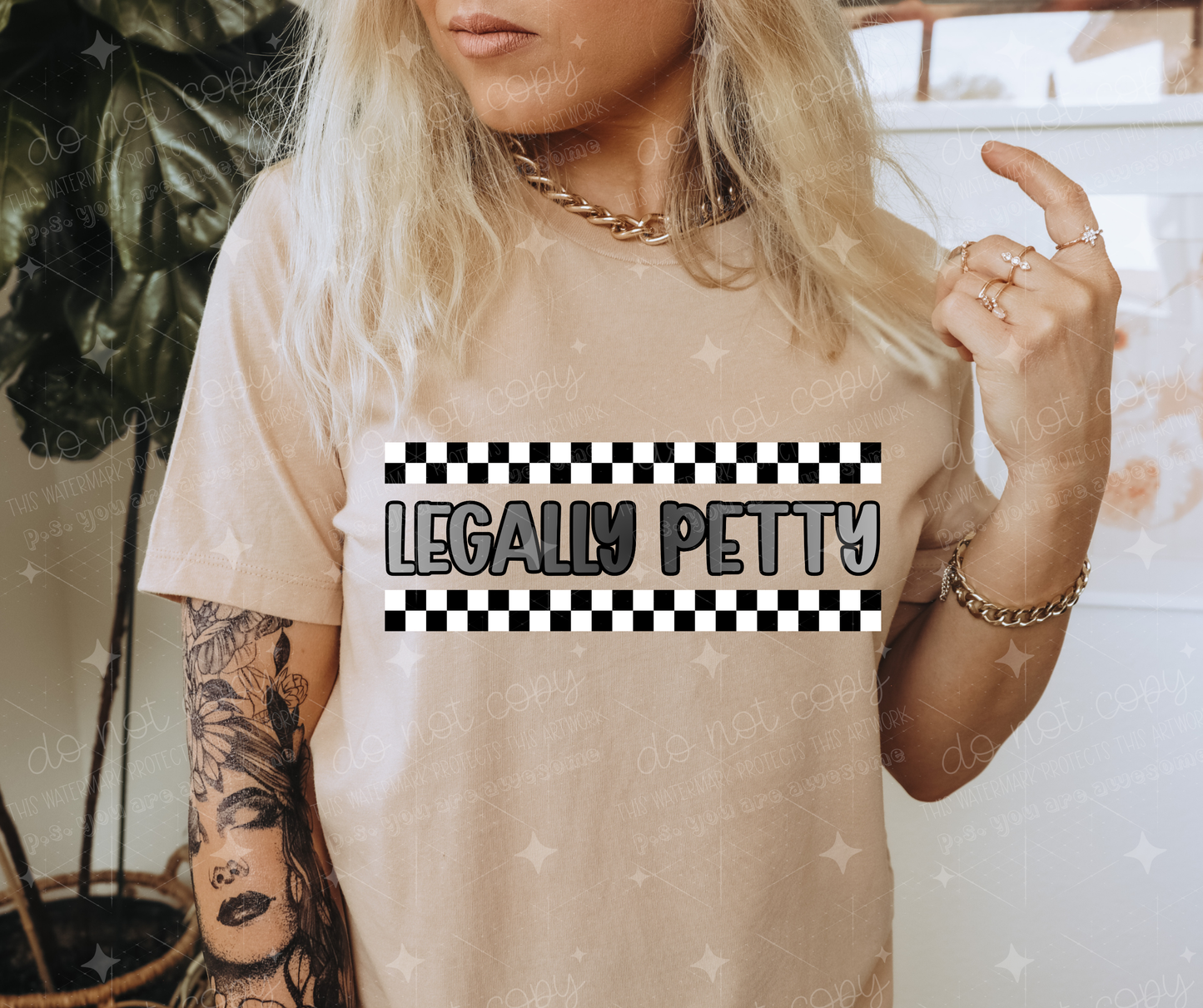 LEGALLY PETTY - DTF TRANSFER