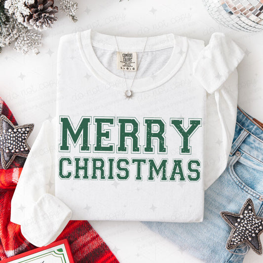 MERRY CHRISTMAS - DTF TRANSFER