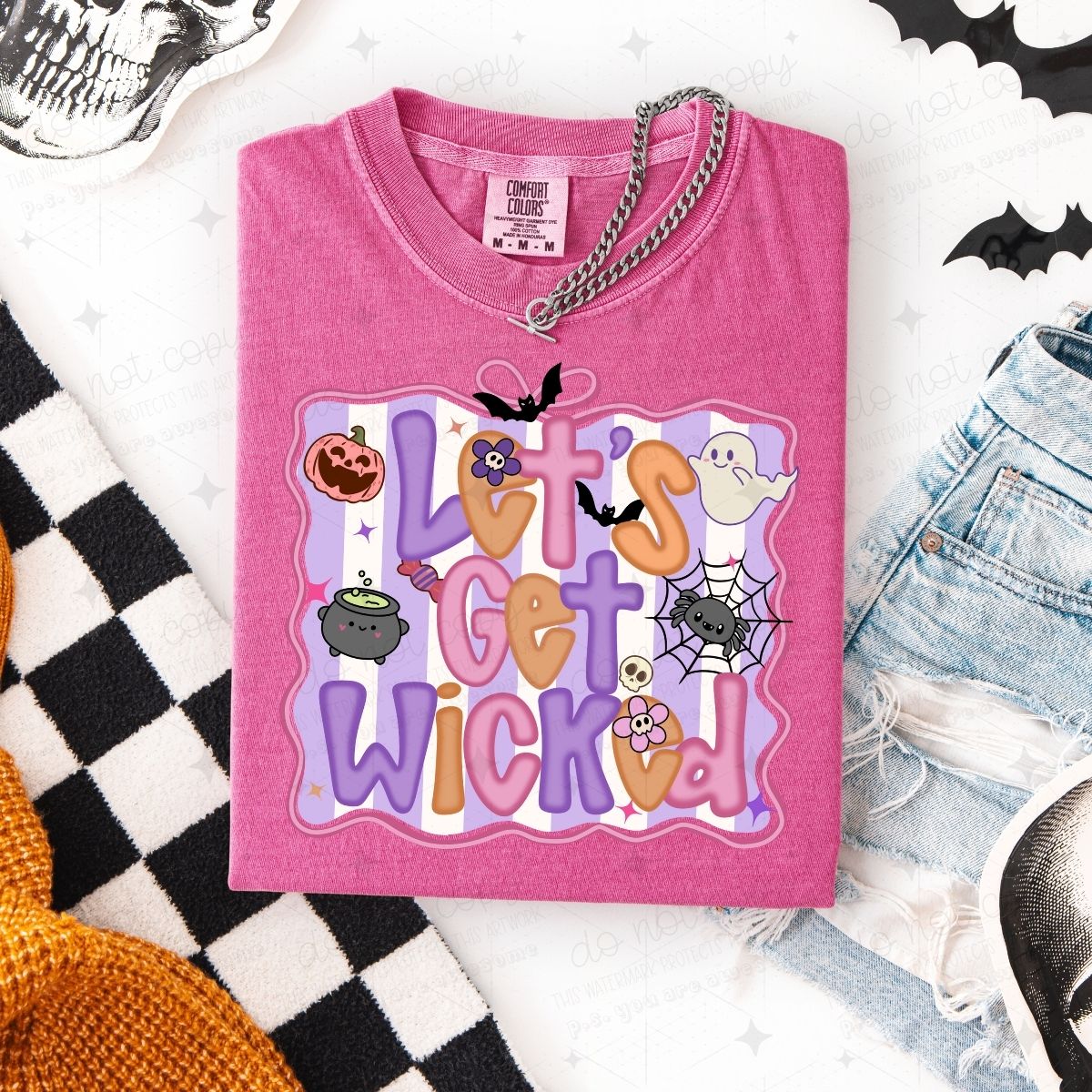 COQUETTE LET'S GET WICKED - DTF TRANSFER