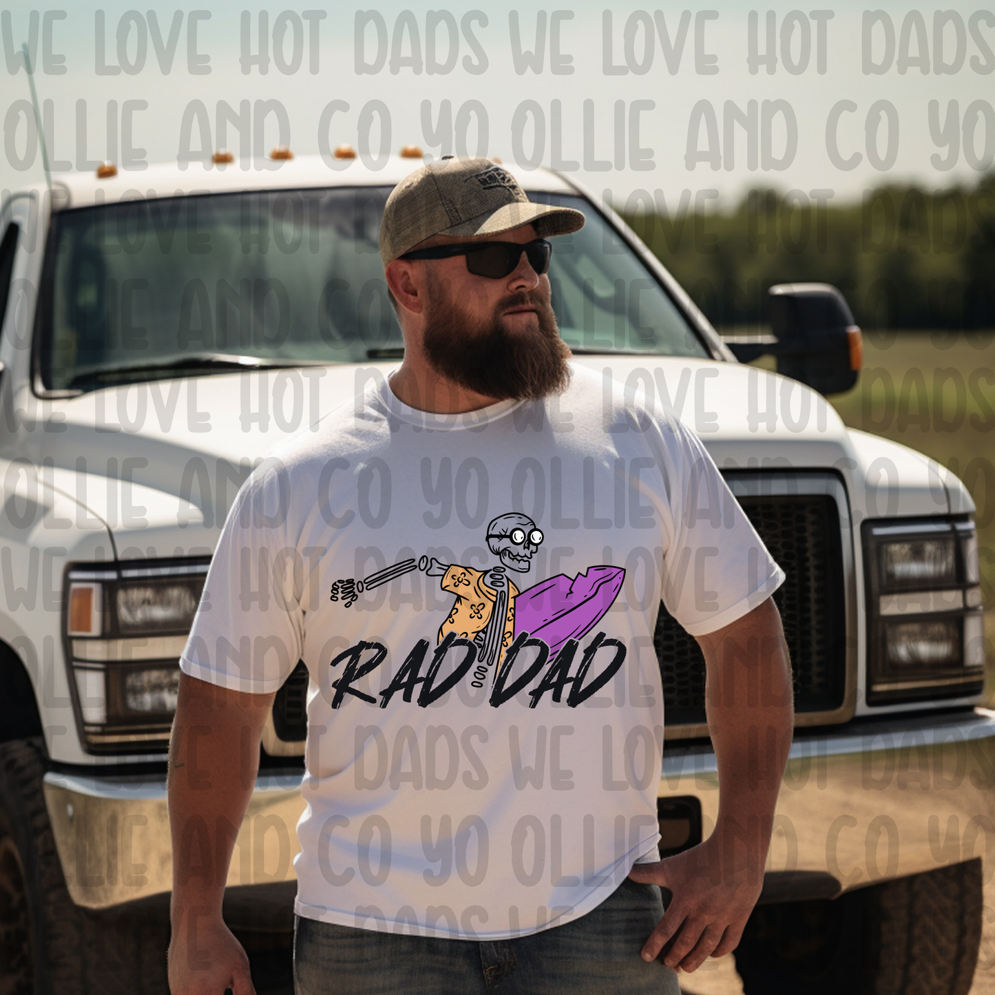 RAD DAD SKELLIE - DTF TRANSFER