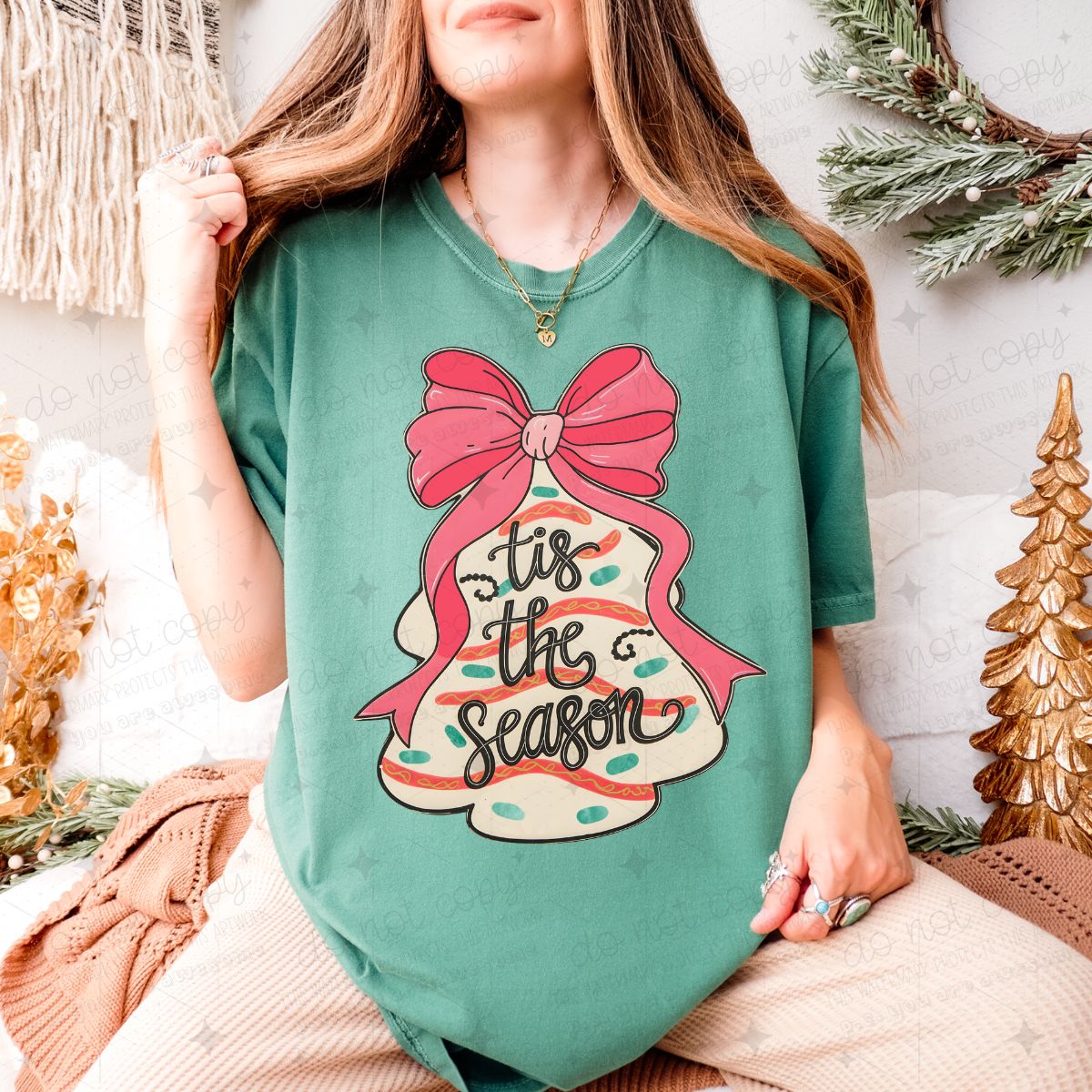 COQUETTE TIS THE SEASON - DTF TRANSFER