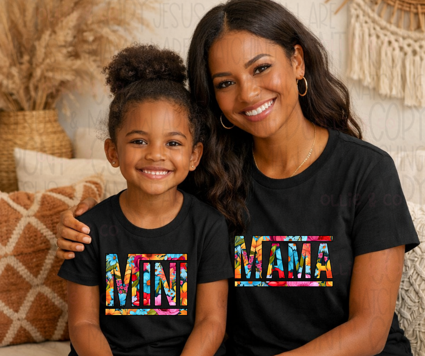 FLORAL MAMA - DTF TRANSFER