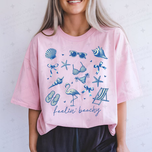 COQUETTE FEELIN' BEACHY - DTF TRANSFER