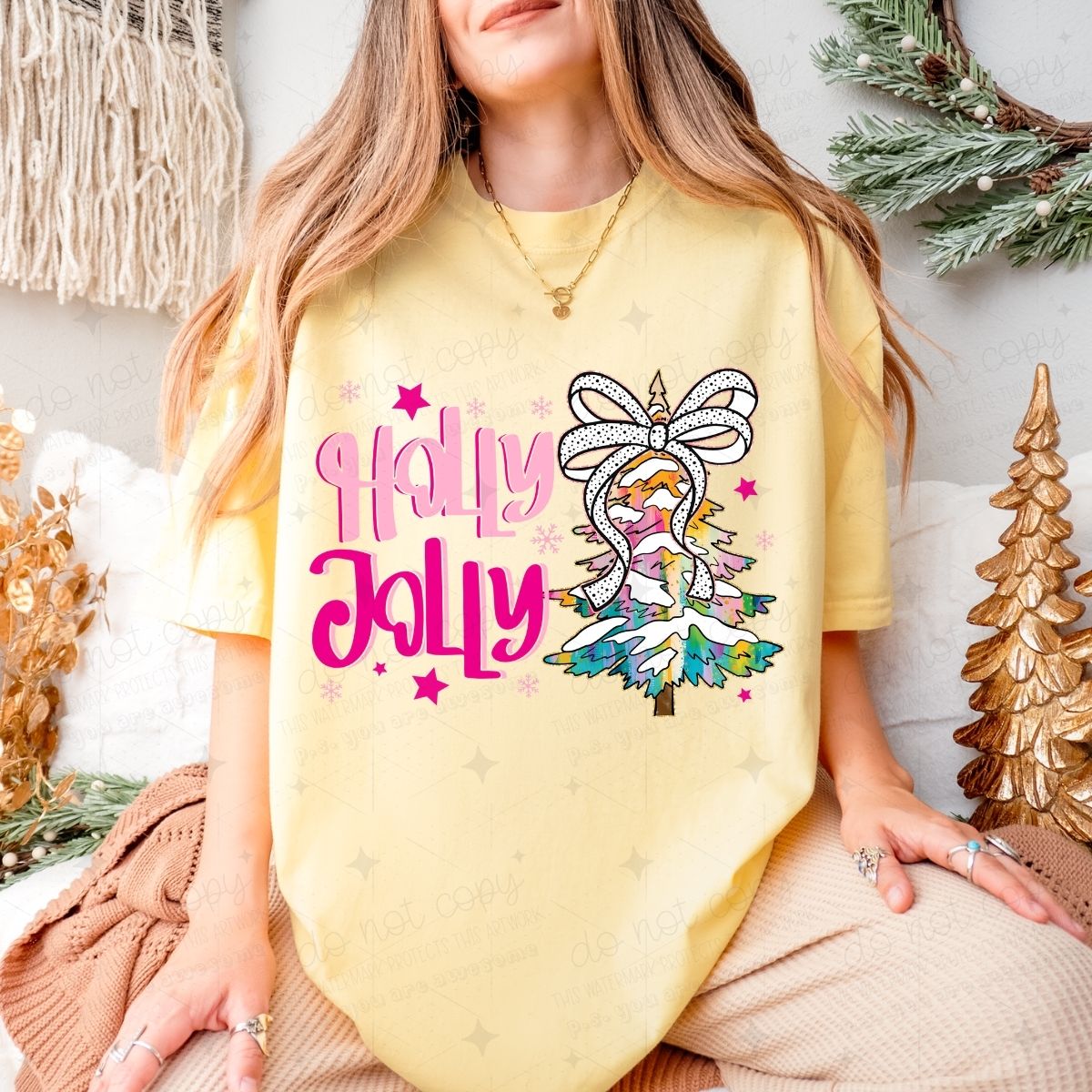 COQUETTE HOLLY JOLLY - DTF TRANSFER
