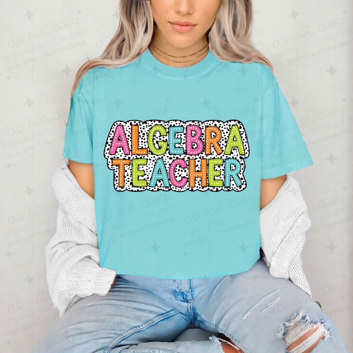 ALGEBRA TEACHER - DTF TRANSFER