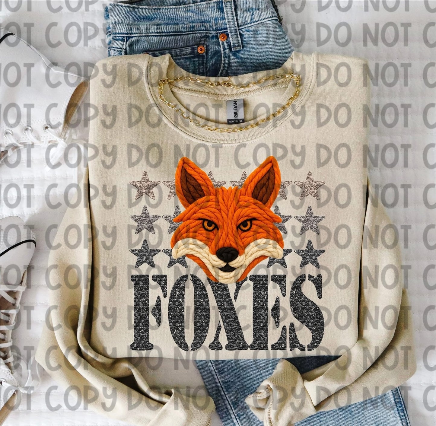 FAUX YARN MASCOTS - DTF TRANSFER