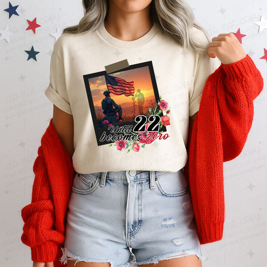 UNTIL 22 BECOMES ZERO - COMPLETED TEE