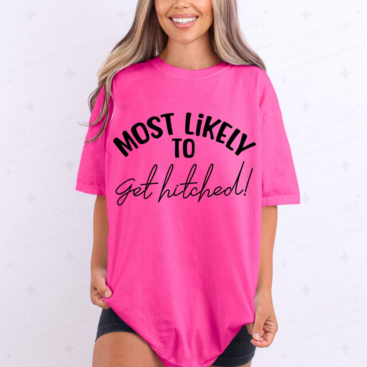 GET HITCHED - DTF TRANSFER