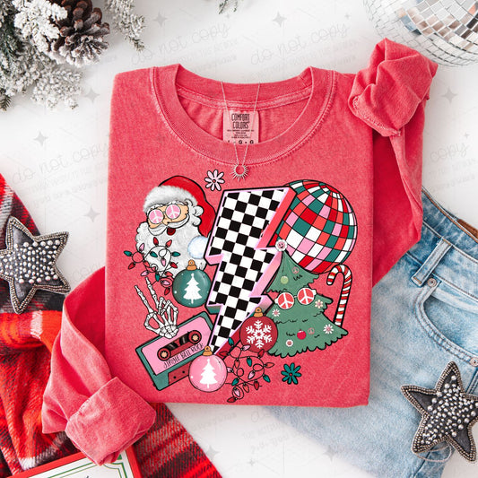 RETRO SANTA - DTF TRANSFER