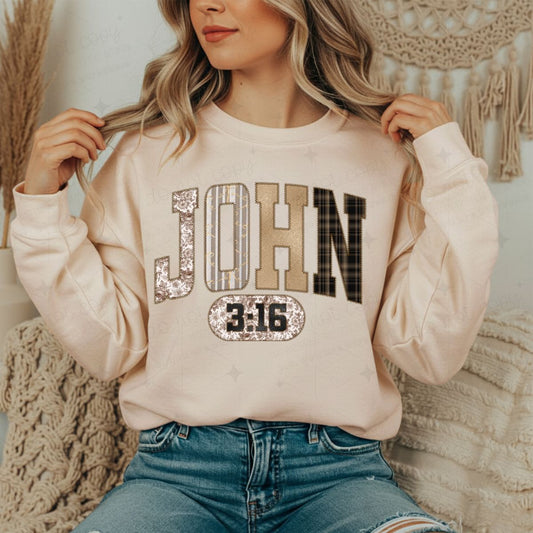JOHN 3:16 - COMPLETED TEE