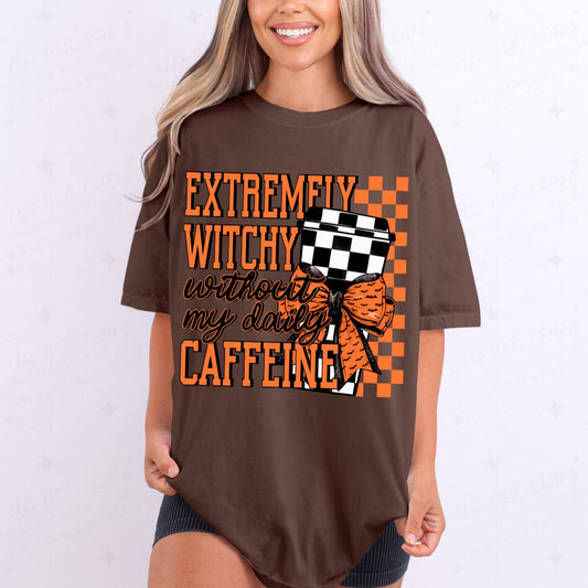 COQUETTE EXTREMELY WITCHY - COMPLETED TEE