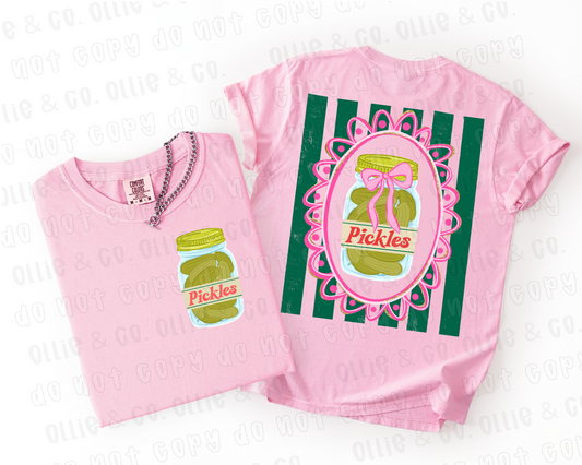 PICKLES GIRL - FRONT+BACK - DTF TRANSFER
