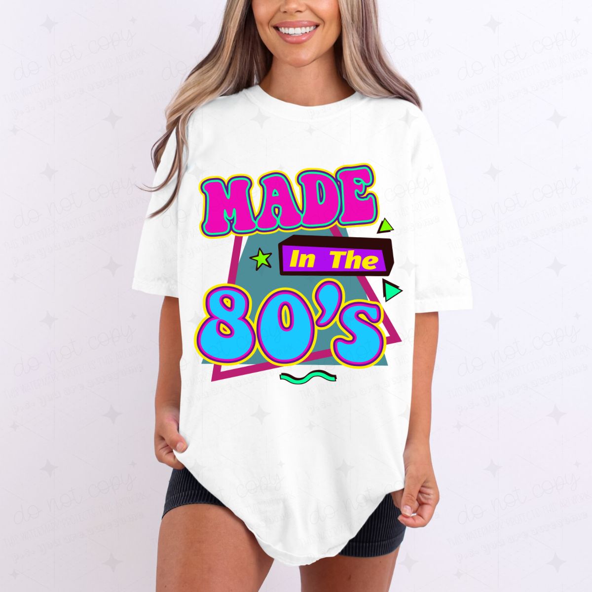 MADE IN THE 80'S - DTF TRANSFER