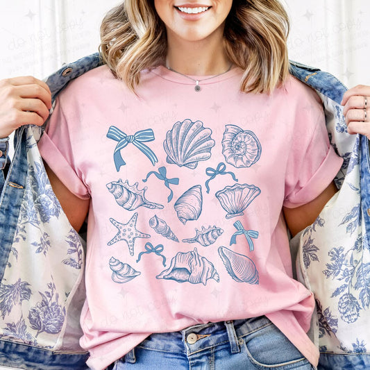 COQUETTE SEASHELLS - DTF TRANSFER