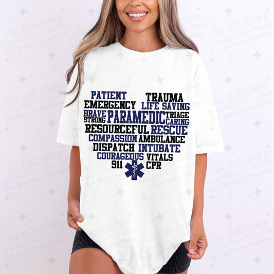 PARAMEDIC - DTF TRANSFER