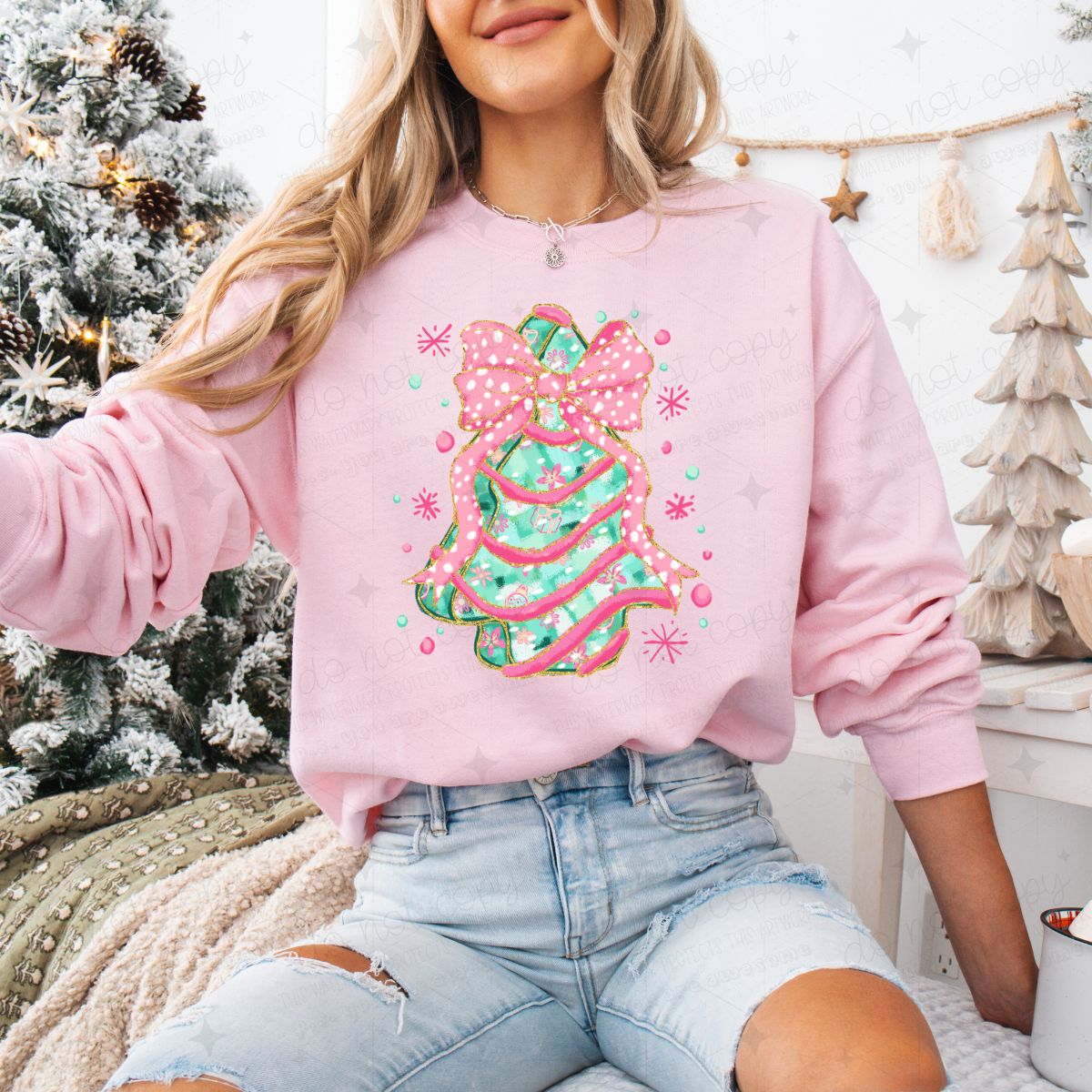 COQUETTE TREE CAKE - DTF TRANSFER