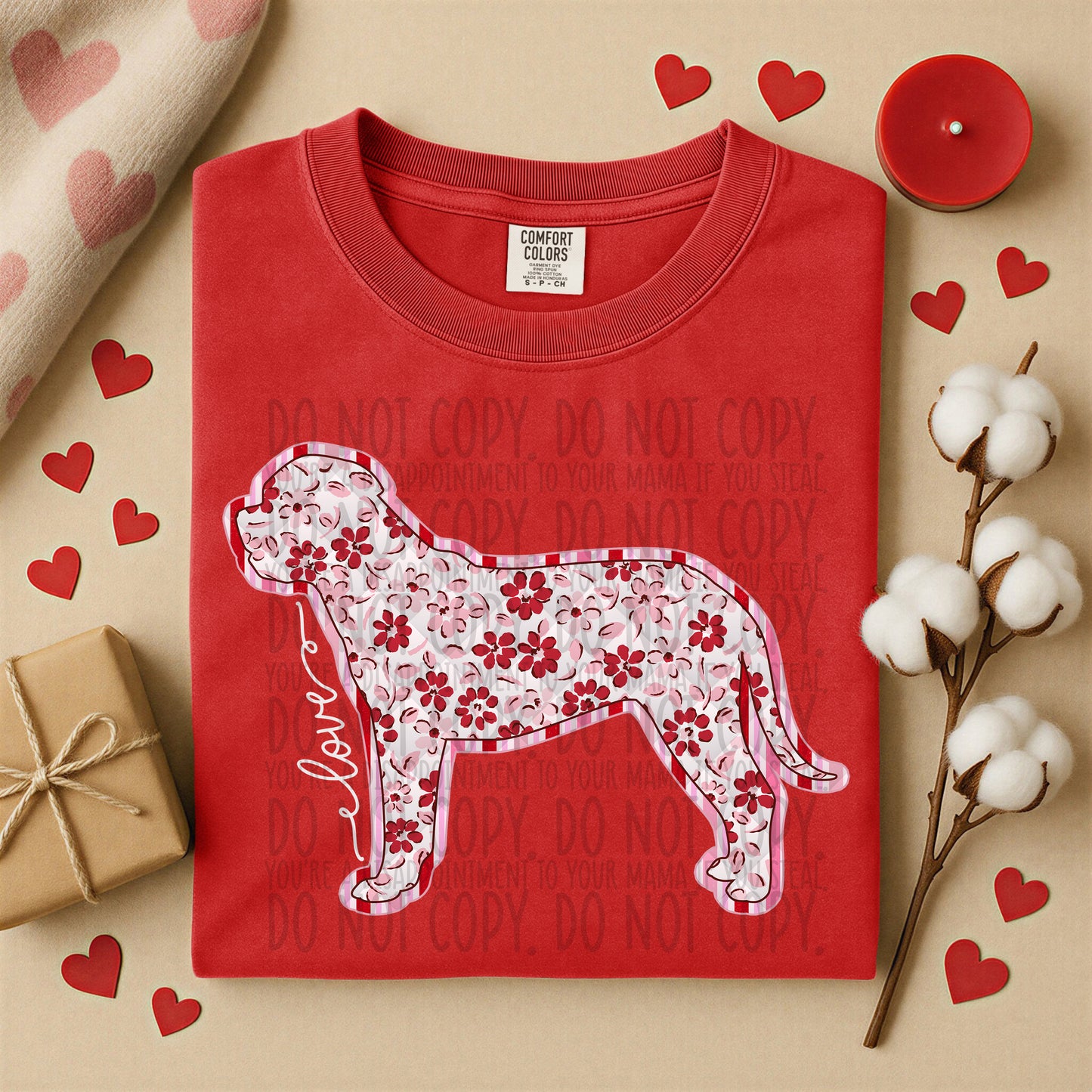 VALENTINE'S DOGS - DTF TRANSFER