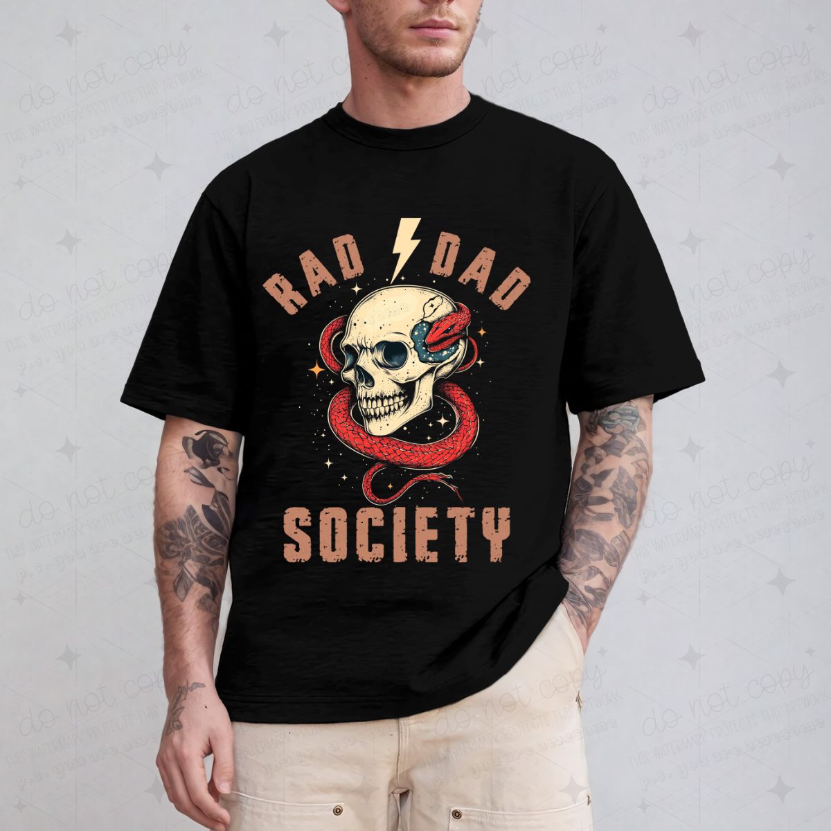 RAD DAD SOCIETY - DTF TRANSFER
