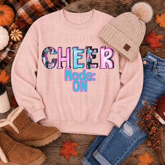CHEER MODE ON - DTF TRANSFER