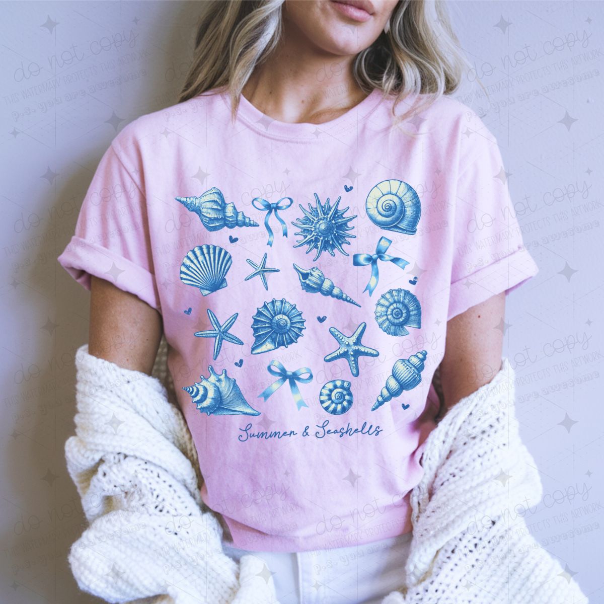 COQUETTE SUMMER & SEASHELLS - DTF TRANSFER