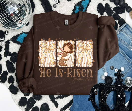 HE IS RISEN FRAMES - DTF TRANSFER