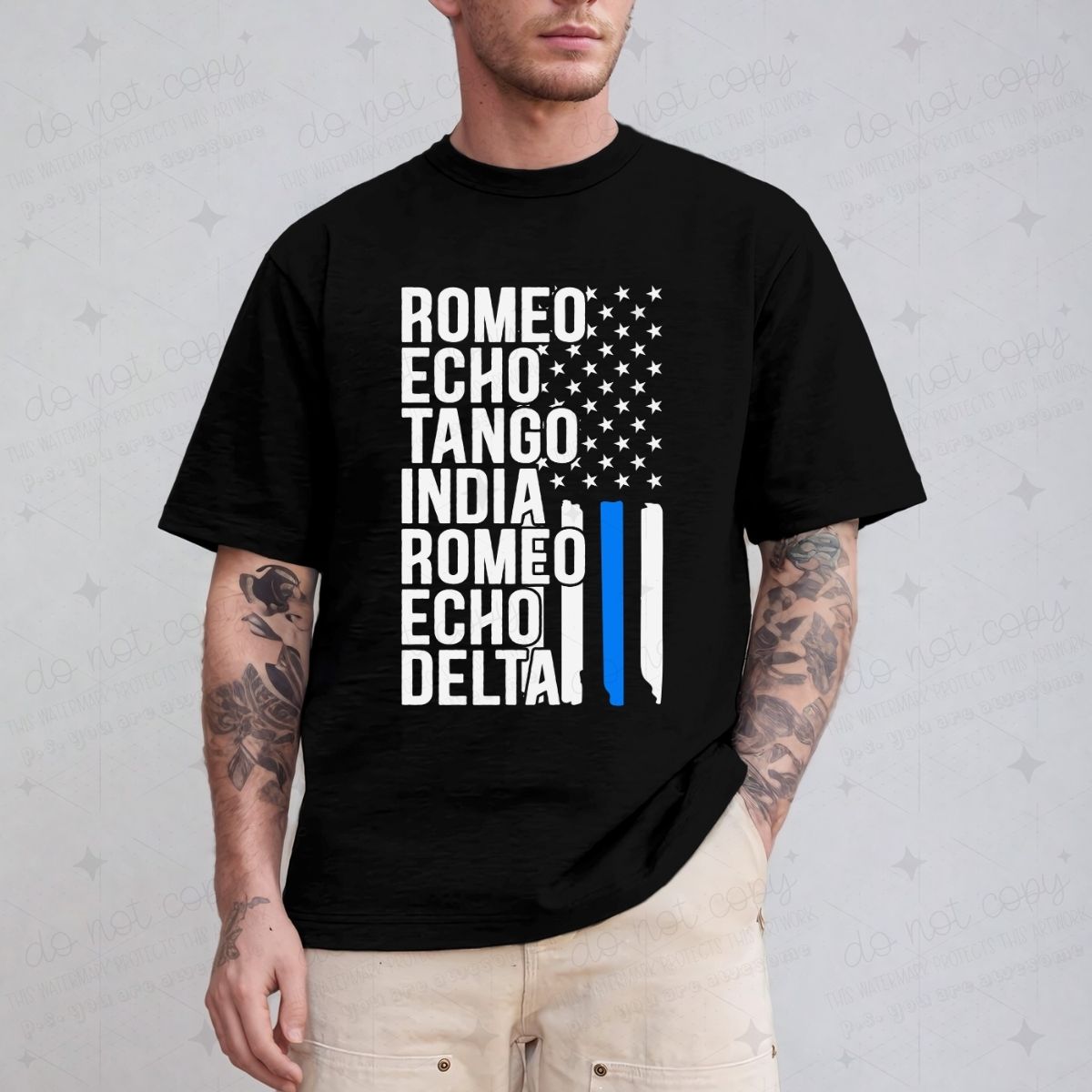 NATO PHONETIC ALPHABET - DTF TRANSFER