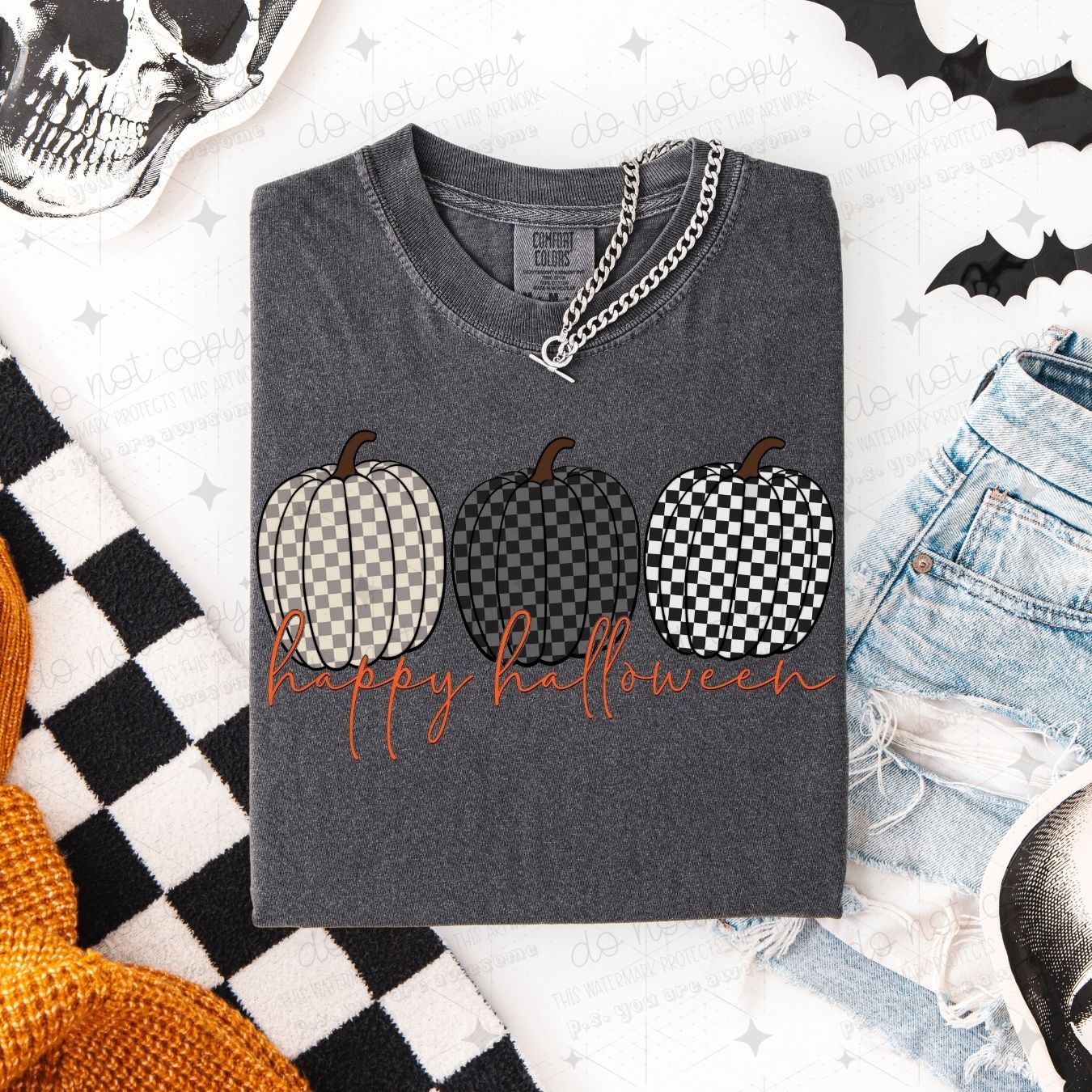 HAPPY HALLOWEEN - DTF TRANSFER