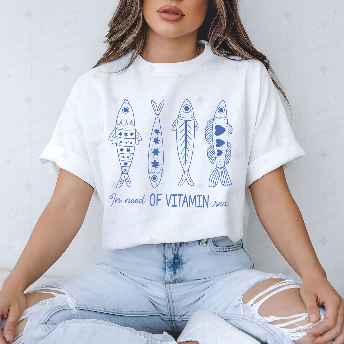 IN NEED OF VITAMIN SEA - DTF TRANSFER