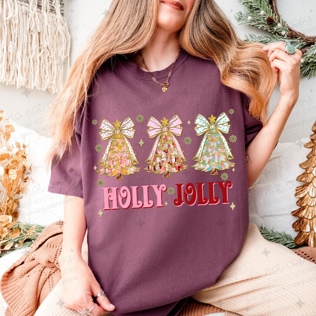 COQUETTE HOLLY JOLLY - DTF TRANSFER