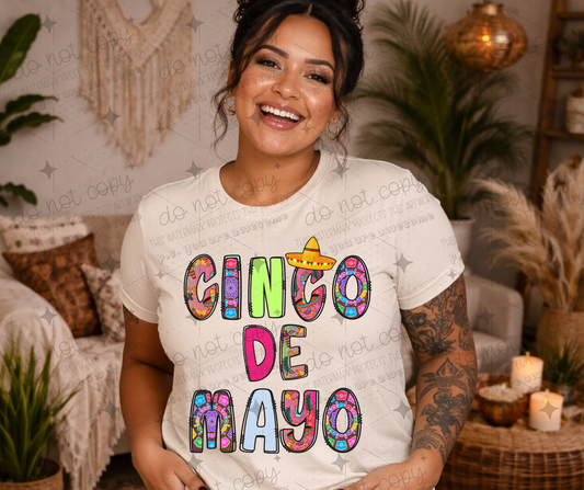 CINCO DE MAYO - DTF TRANSFER