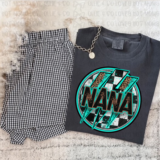 LEOPARD CHECK NANA - DTF TRANSFER