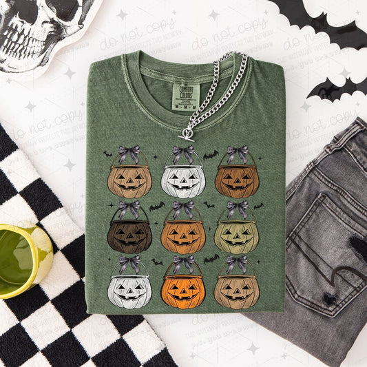 COQUETTE JACK O LANTERN BUCKETS - DTF TRANSFER