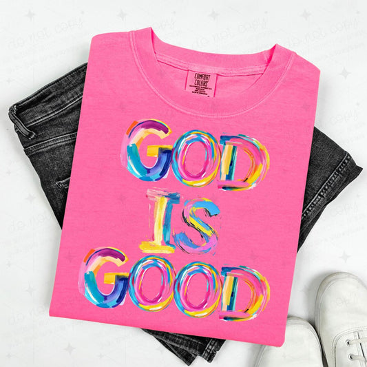 GOD IS GOOD - DTF TRANSFER
