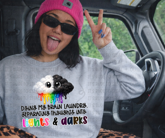BRAIN LAUNDRY - *OLLIE & CO EXCLUSIVE* - DTF TRANSFER*