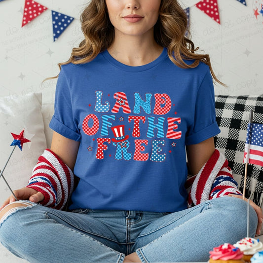 LAND OF THE FREE - DTF TRANSFER