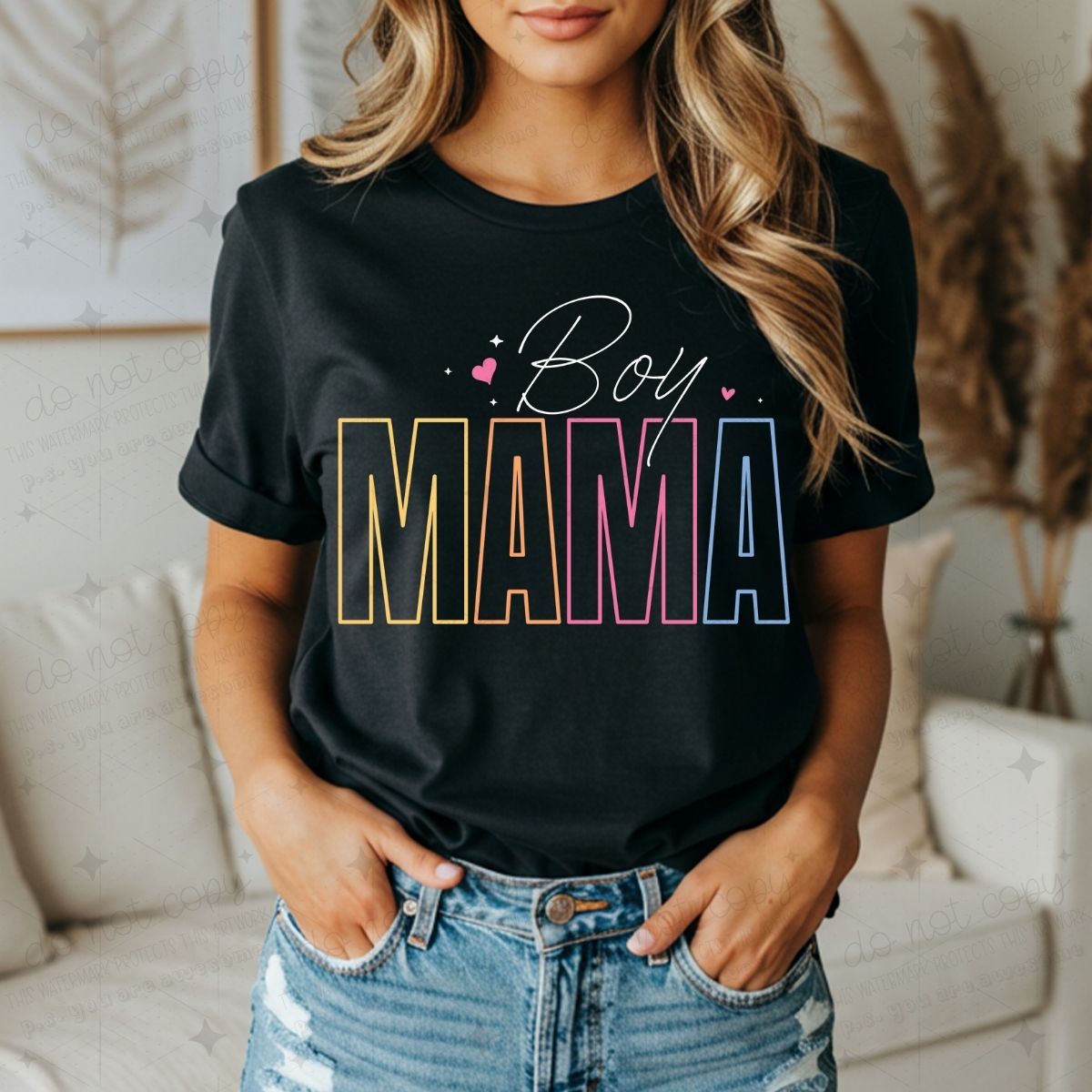 BOY MAMA - DTF TRANSFER