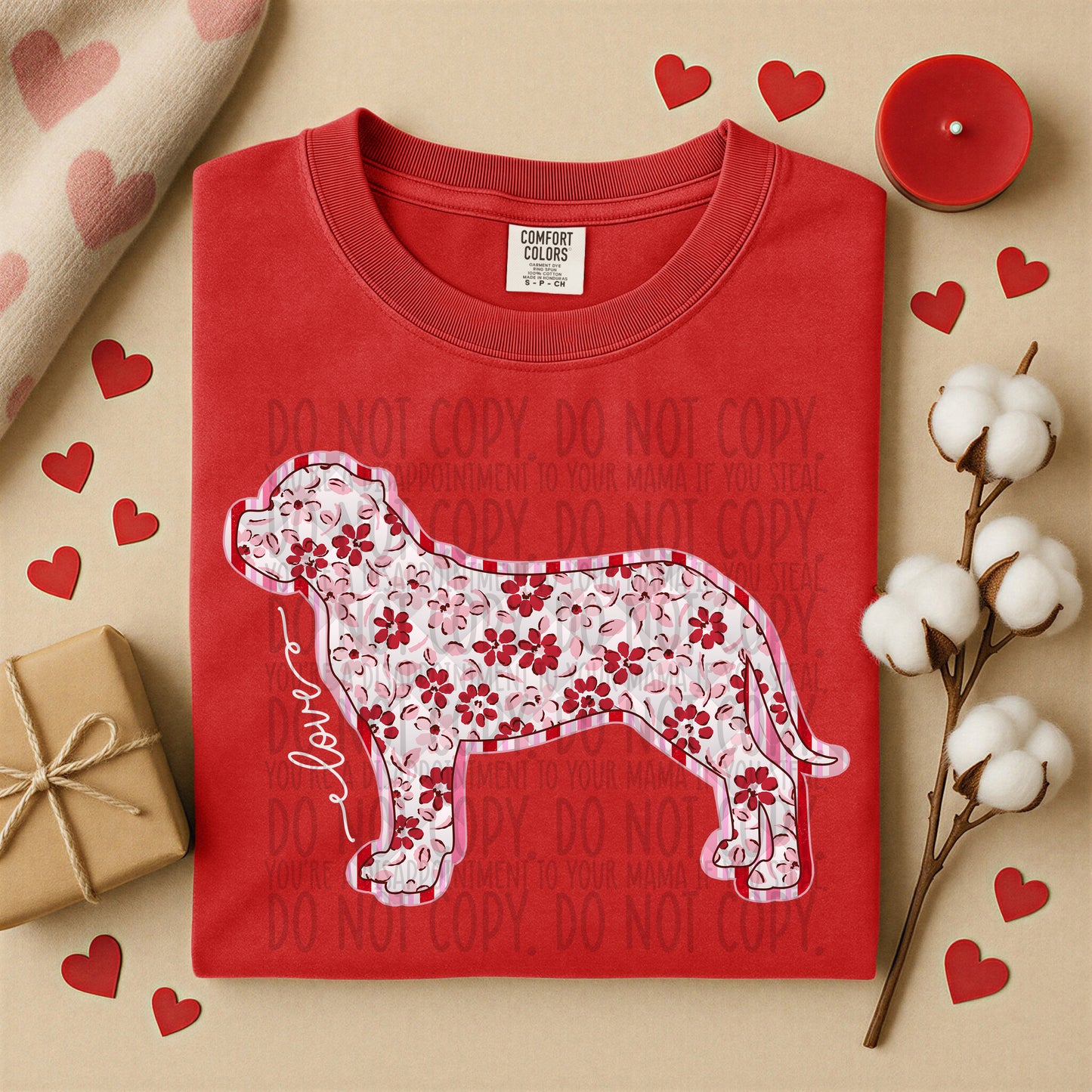 VALENTINE'S DOGS - DTF TRANSFER
