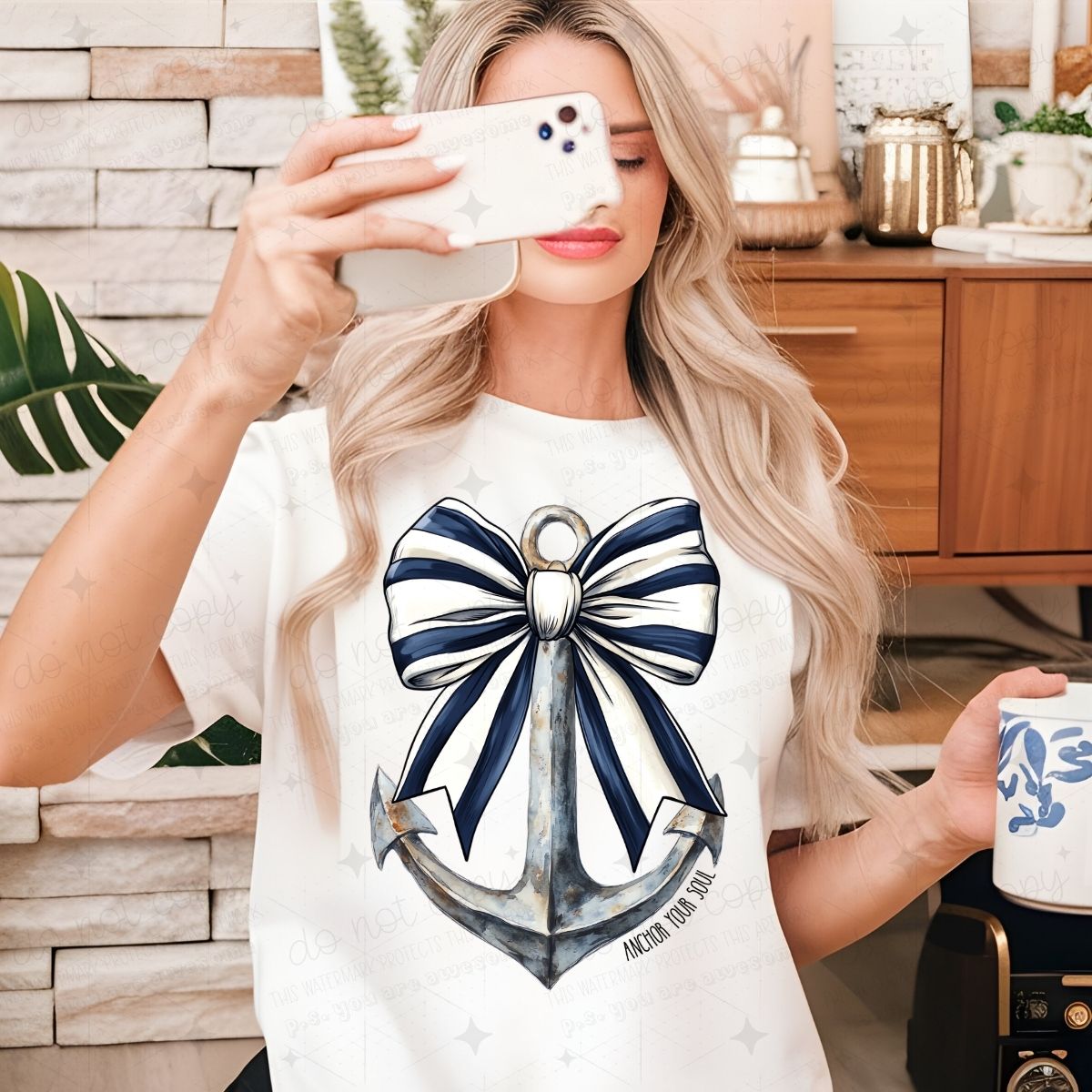 COQUETTE ANCHOR YOUR SOUL - DTF TRANSFER