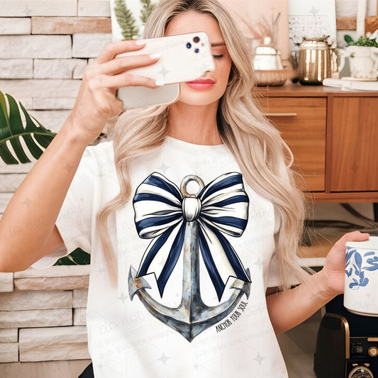 COQUETTE ANCHOR YOUR SOUL - DTF TRANSFER