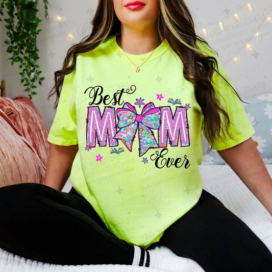 COQUETTE BEST MOM EVER - DTF TRANSFER