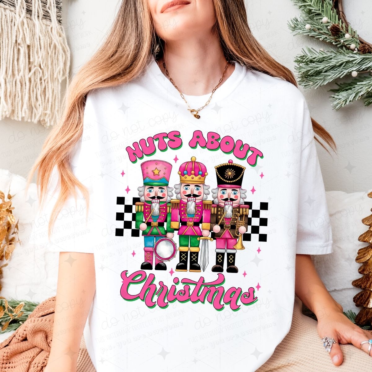 NUTS ABOUT CHRISTMAS - DTF TRANSFER