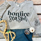 Bonfire Season with sleeve Screenprints