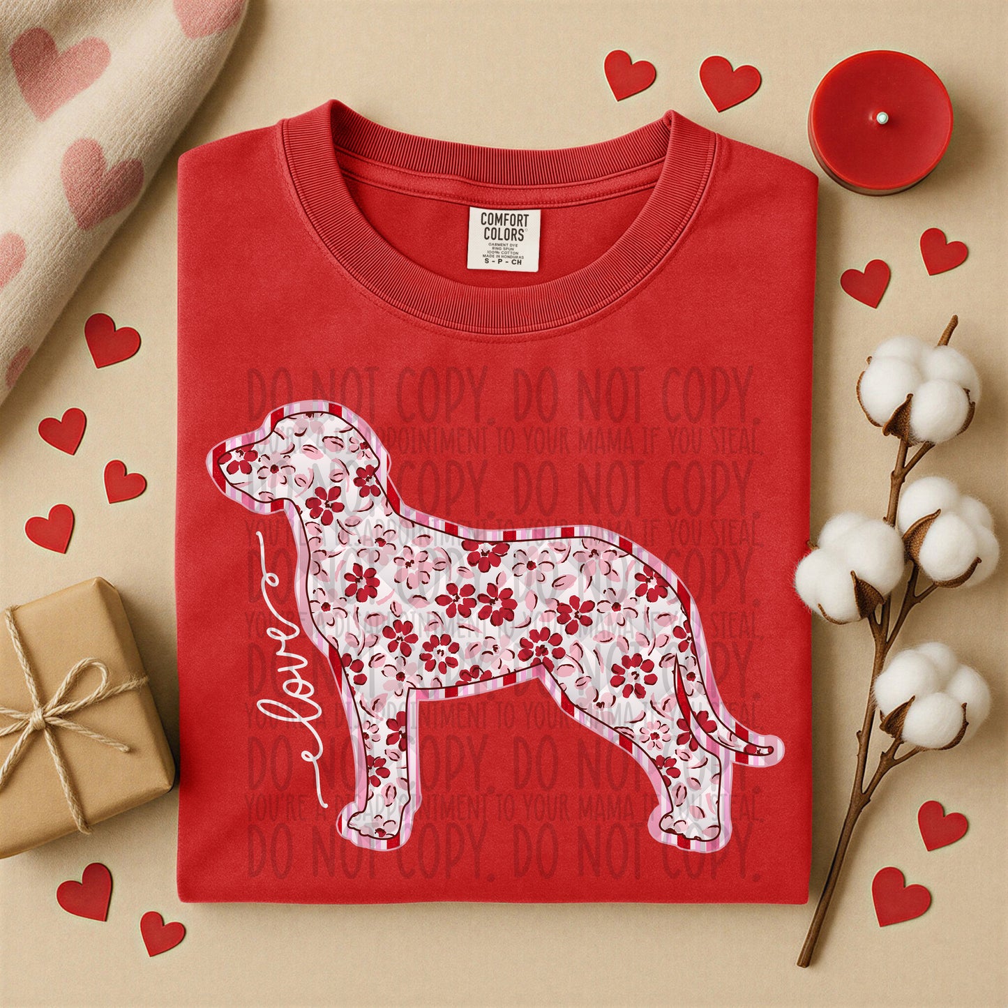 VALENTINE'S DOGS - DTF TRANSFER