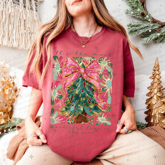 COQUETTE IT'S THE MOST WONDERFUL TIME OF THE YEAR - DTF TRANSFER