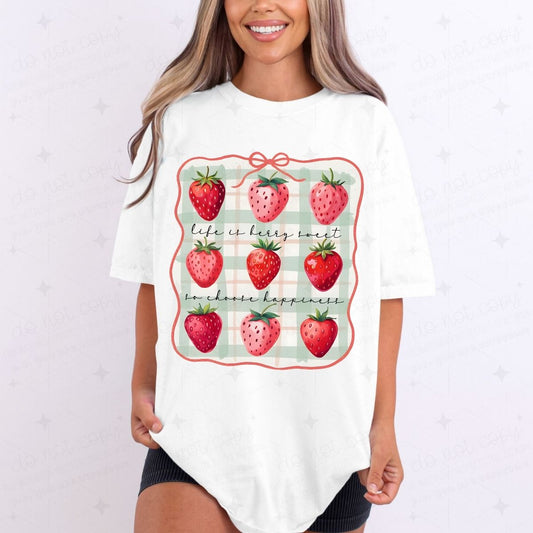 COQUETTE LIFE IS BERRY SWEET - DTF TRANSFER