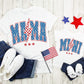 mini patriotic bolt TODDLER TEE