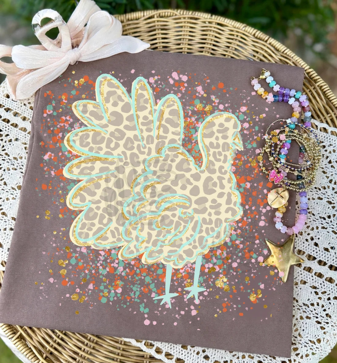 TURKEY SPLATTER - DTF TRANSFER