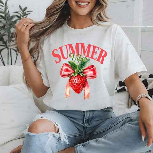 COQUETTE SUMMER VIBES - COMPLETED TEE