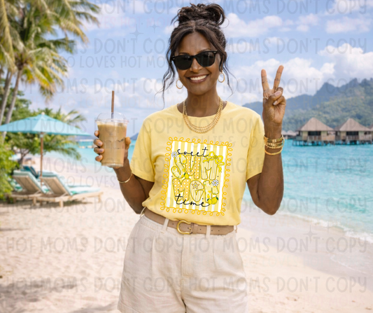 SWEET SUMMER TIME LEMON - DTF TRANSFER